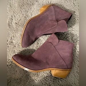 Italian Garnet Hill Vero Cuoio Zip Up Leather Bootie